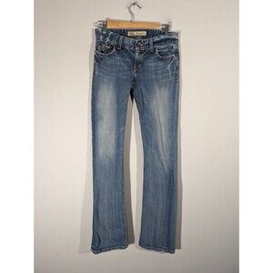 BKE Denim Culture Boot Cut Low Rise Women Jeans Size 27